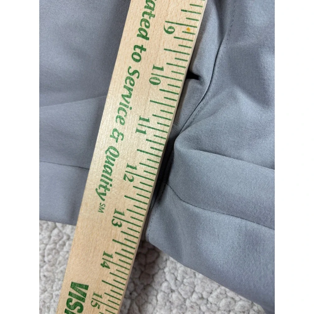Adidas Ultimate Golf Pants Mens 38x30 Grey Flat Front Stretch BC1606 Trousers